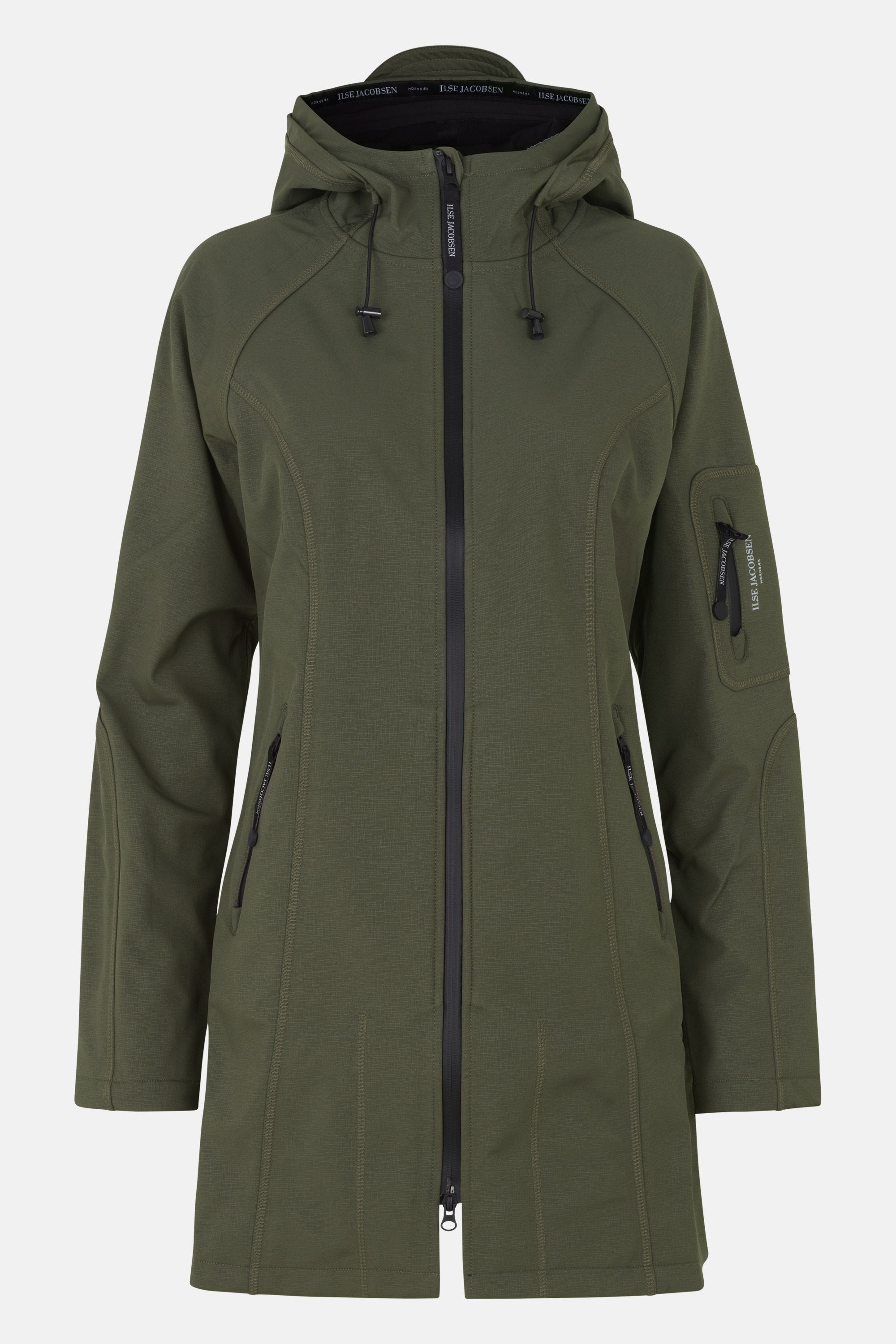 Softshell Regnjakke - Army